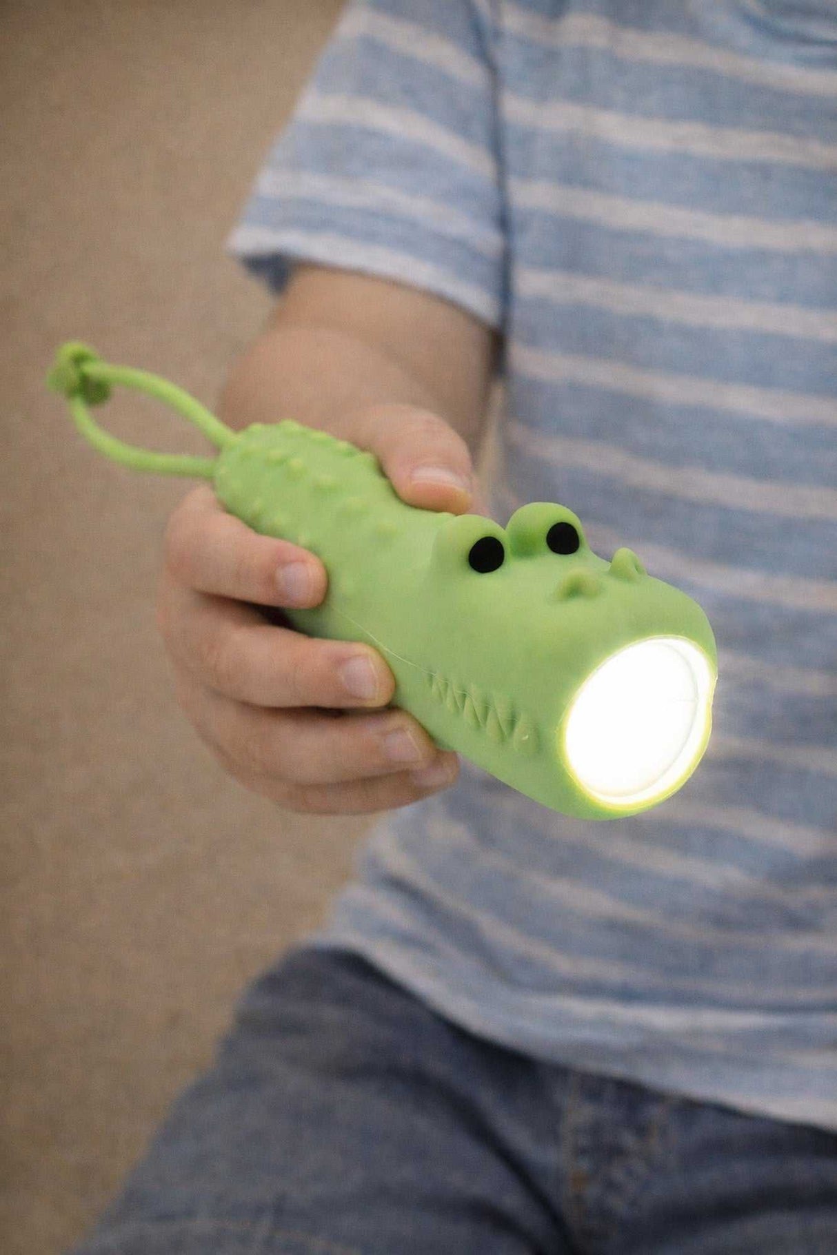 Taschenlampe Krokodil