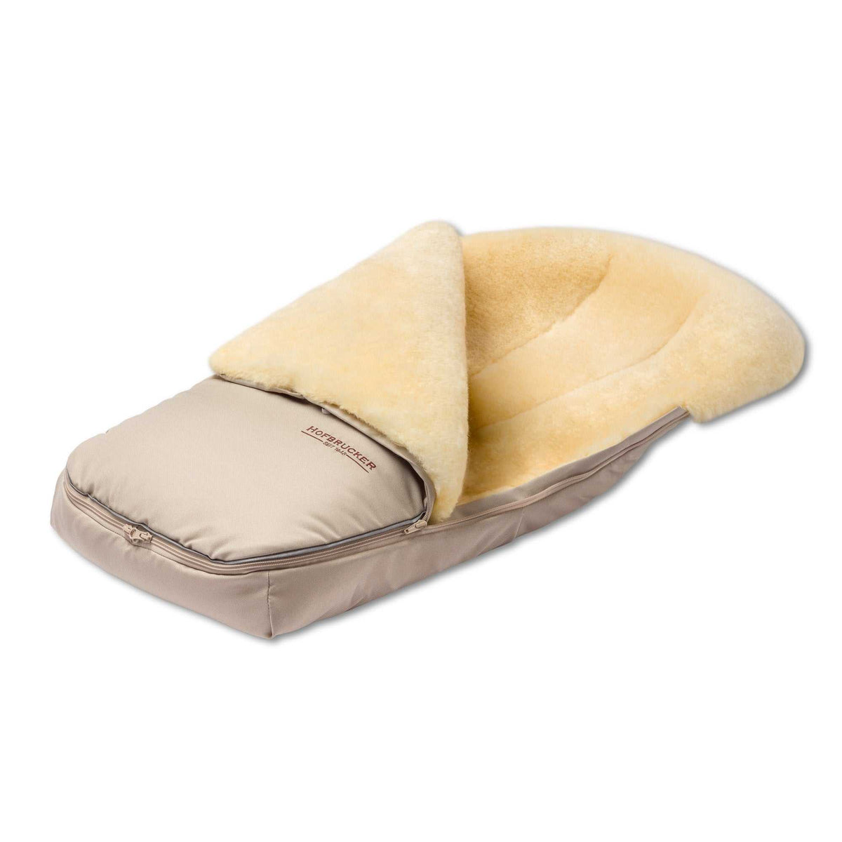 Lammfell Fußsack Polaris/ Beige