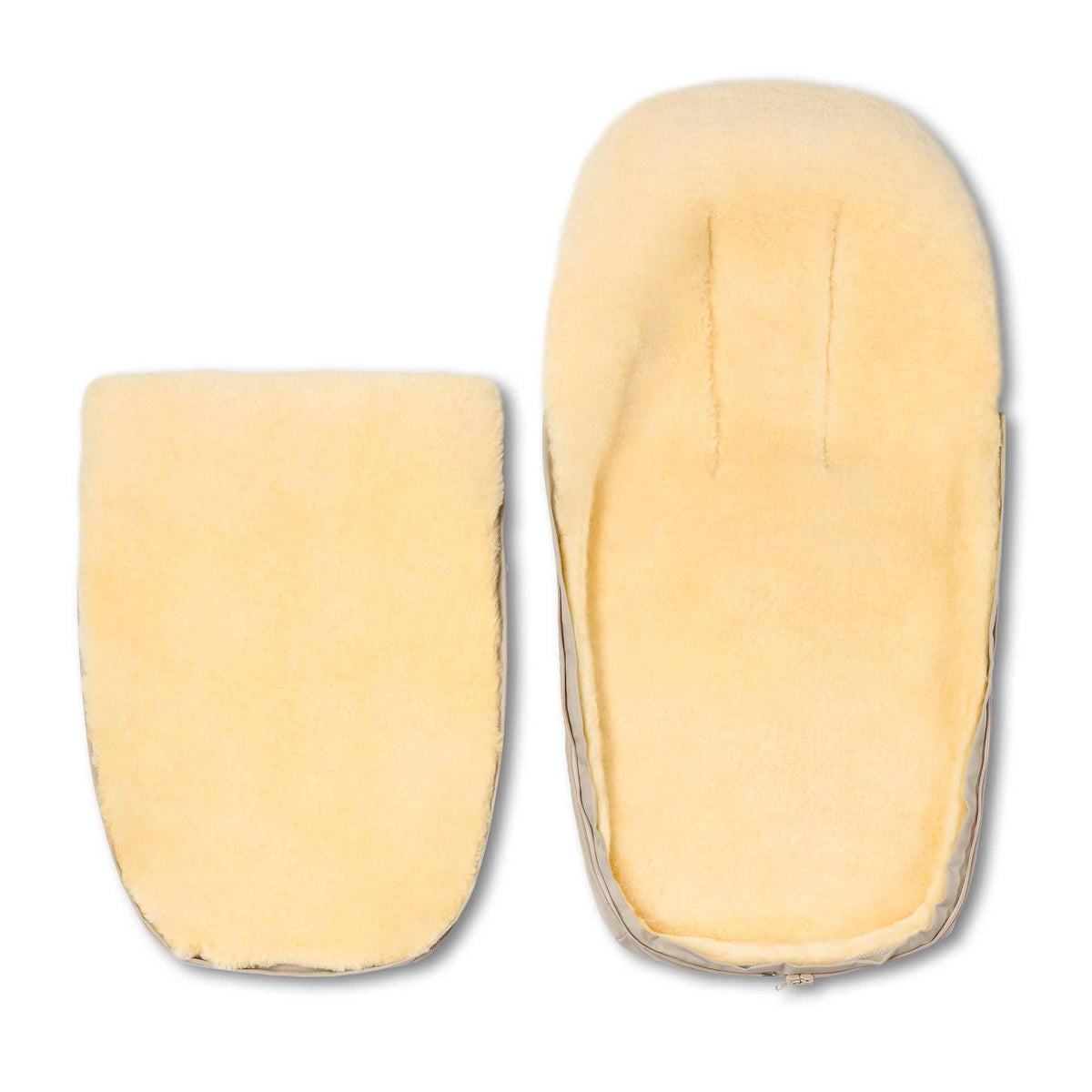 Lammfell Fußsack Polaris/ Beige