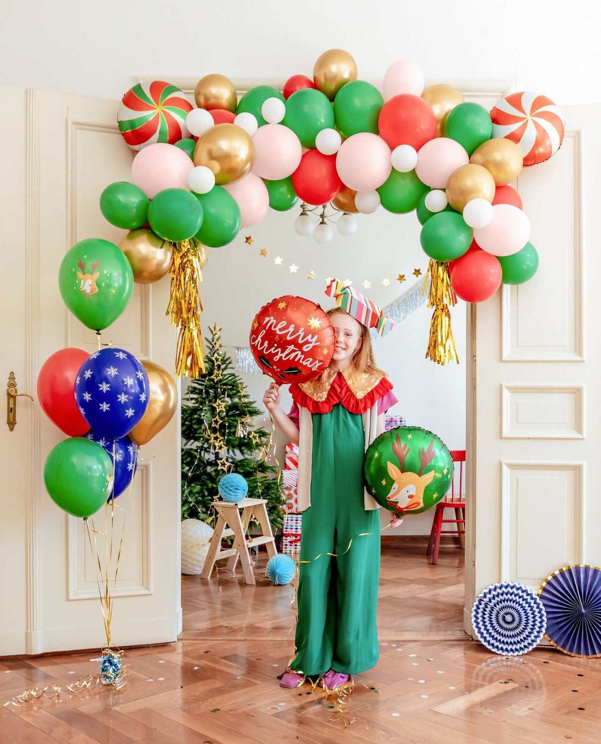 Luftballongirlande - Bonbons