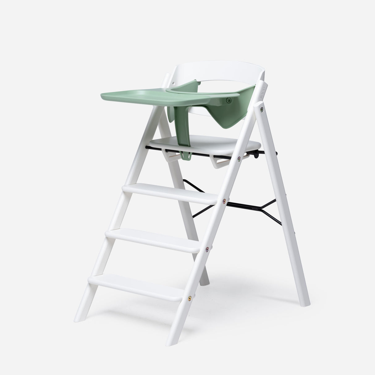Klapp Hochstuhl/ Buche White