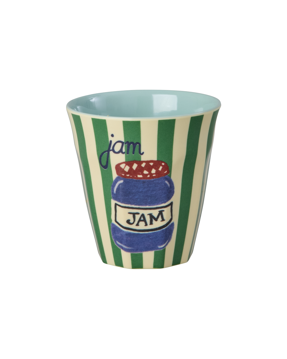 Kinderbecher Set 6er Pack/ ABC Print blau 160 ml