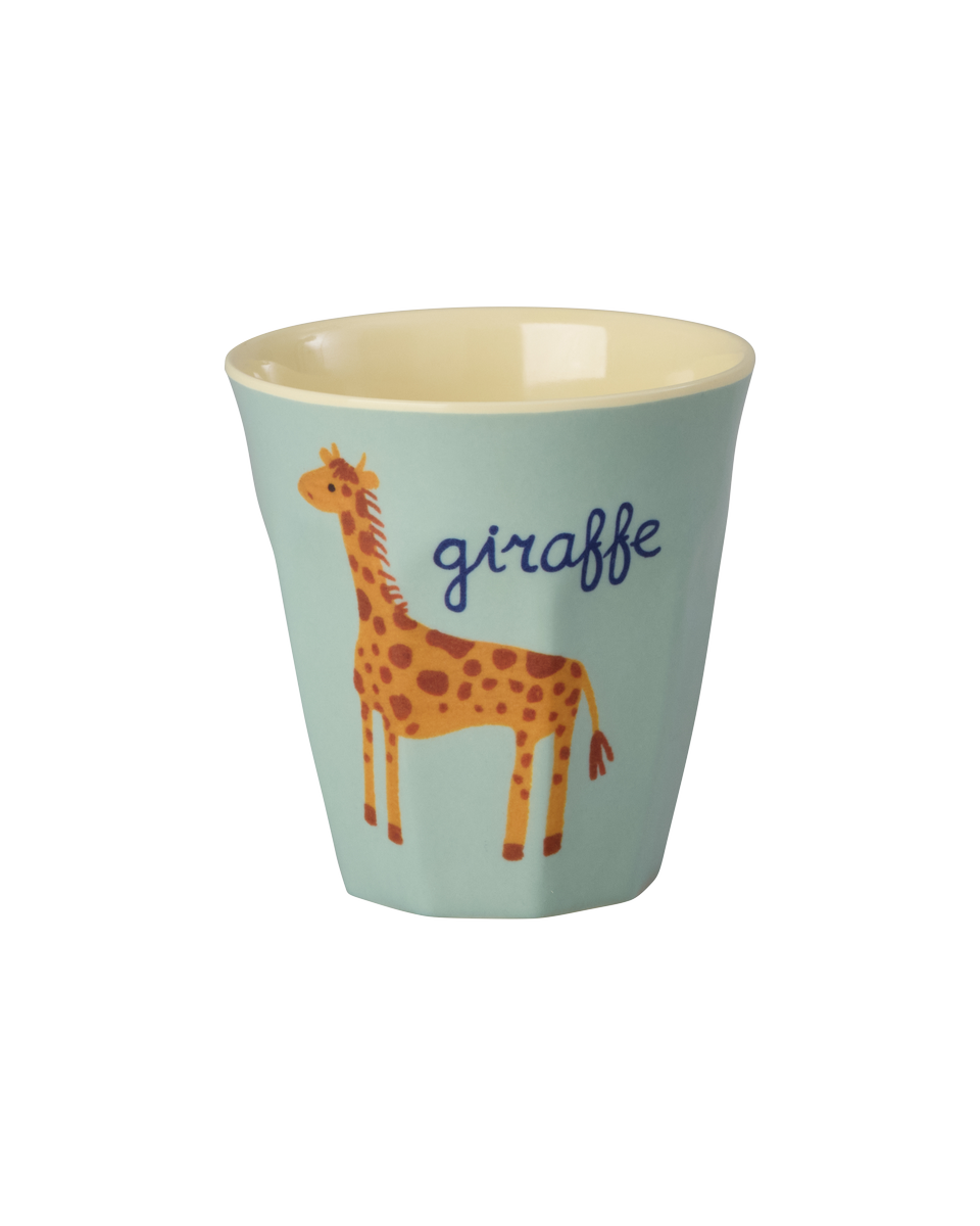Kinderbecher Set 6er Pack/ ABC Print blau 160 ml