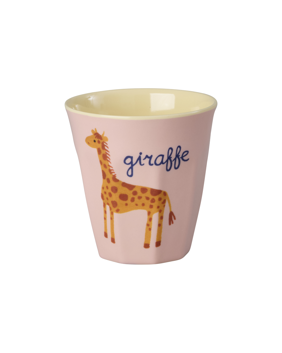 Kinderbecher Set 6er Pack/ ABC Print rosa 160 ml