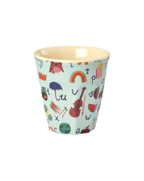 Becher/ Blue ABC Print 160ml