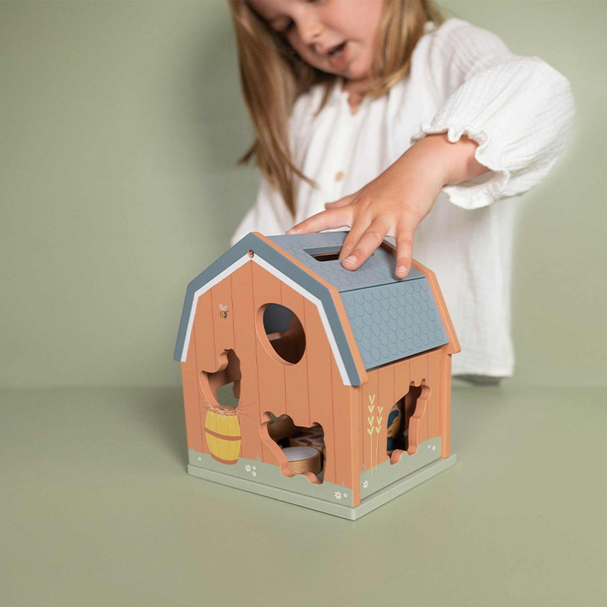 Formen- Steckspiel/ Little Farm