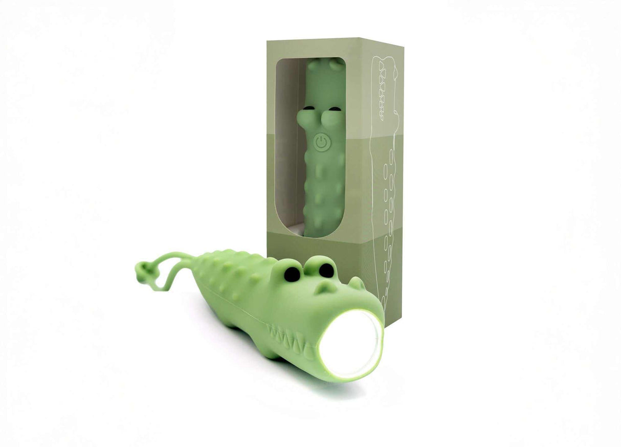 Taschenlampe Krokodil