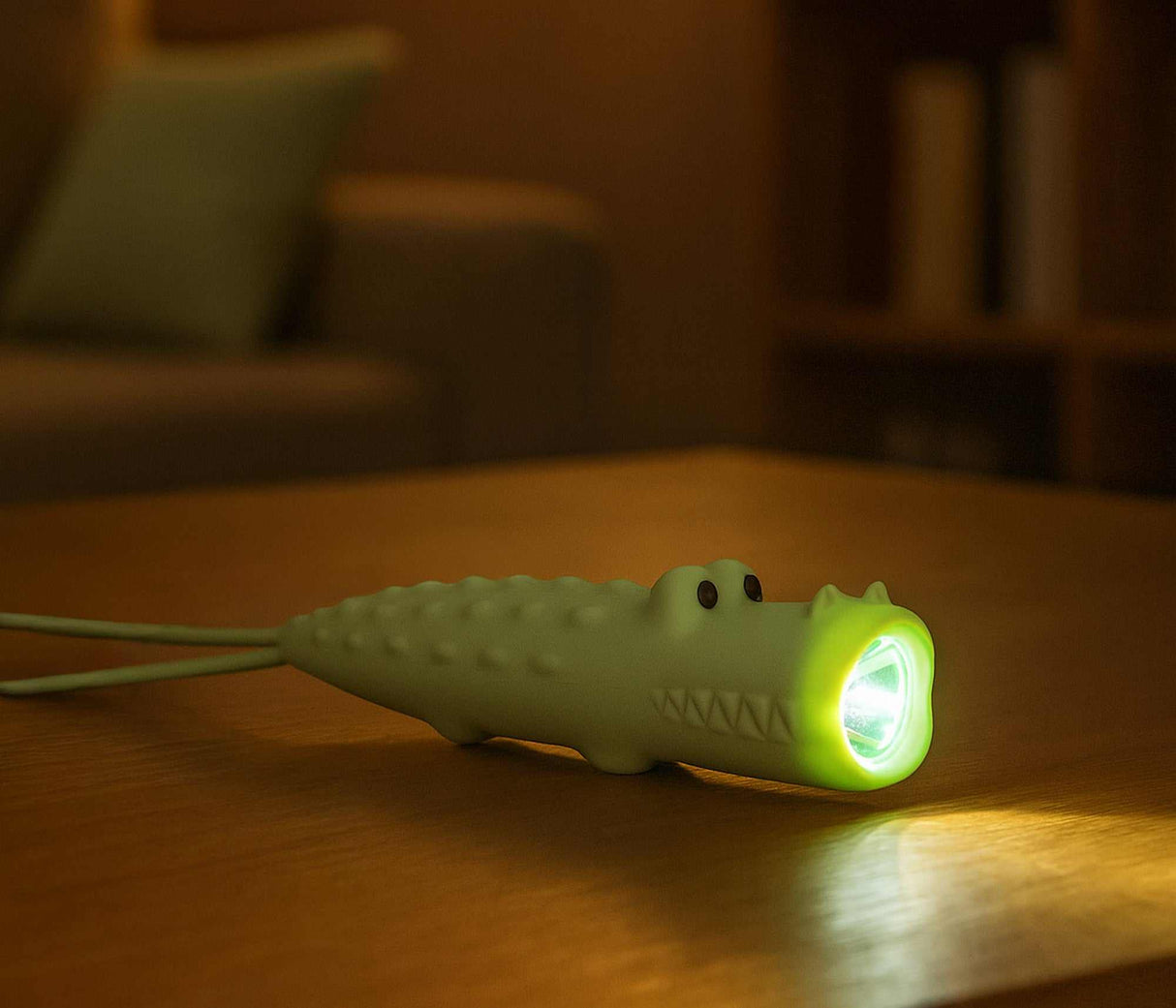 Taschenlampe Krokodil