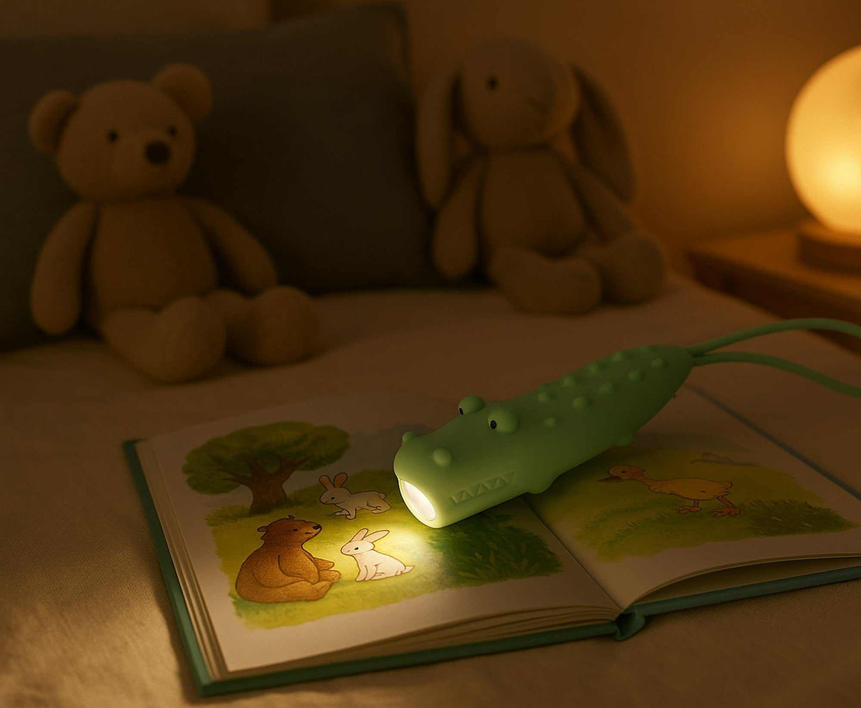 Taschenlampe Krokodil