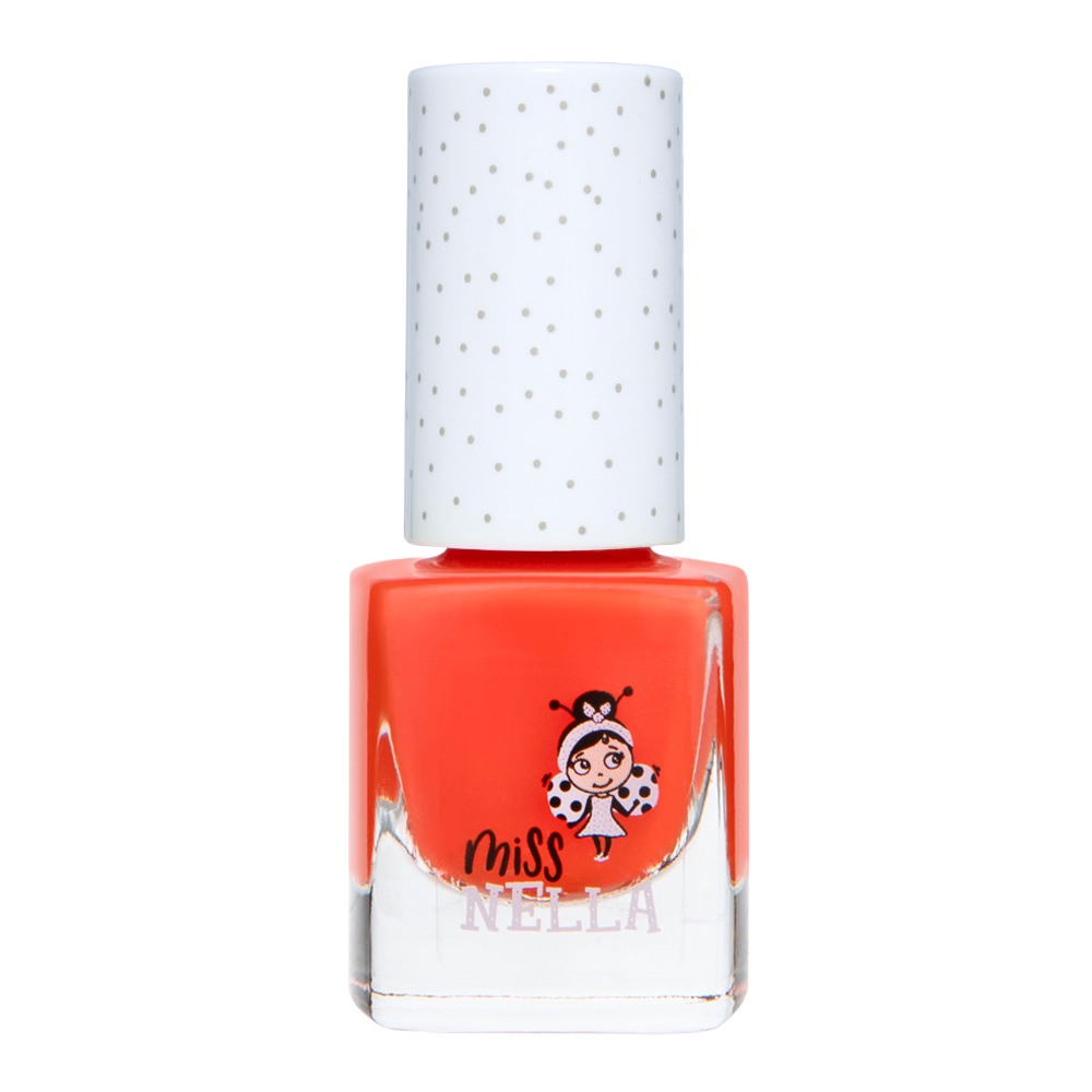 Pell Off Nagellack Poppy Fields orangefarbenes kindersicheres Nagellack ohne Chemikalien
