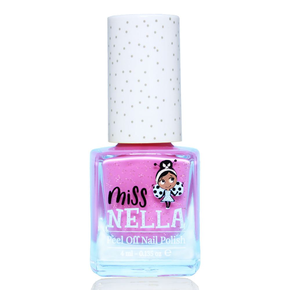 Miss Nella Peel-Off Nagellack Blueberry Smoothie kinderfreundlicher, geruchloser und umweltfreundlicher Nagellack