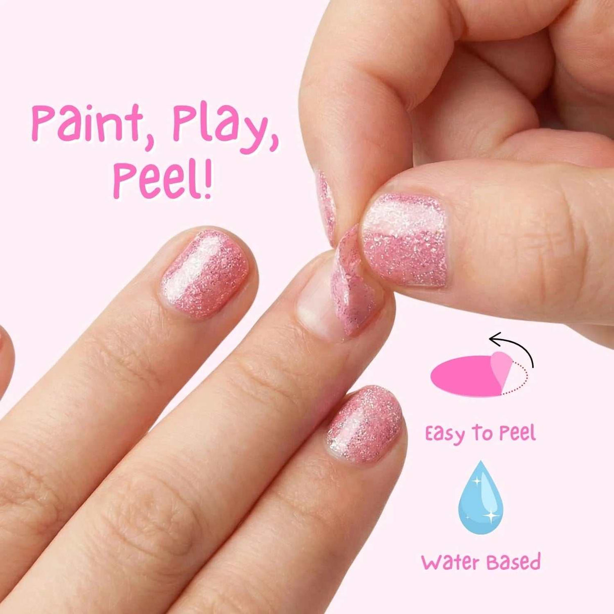 Abzieh Nagellack - Itsy Glitzy Hippo