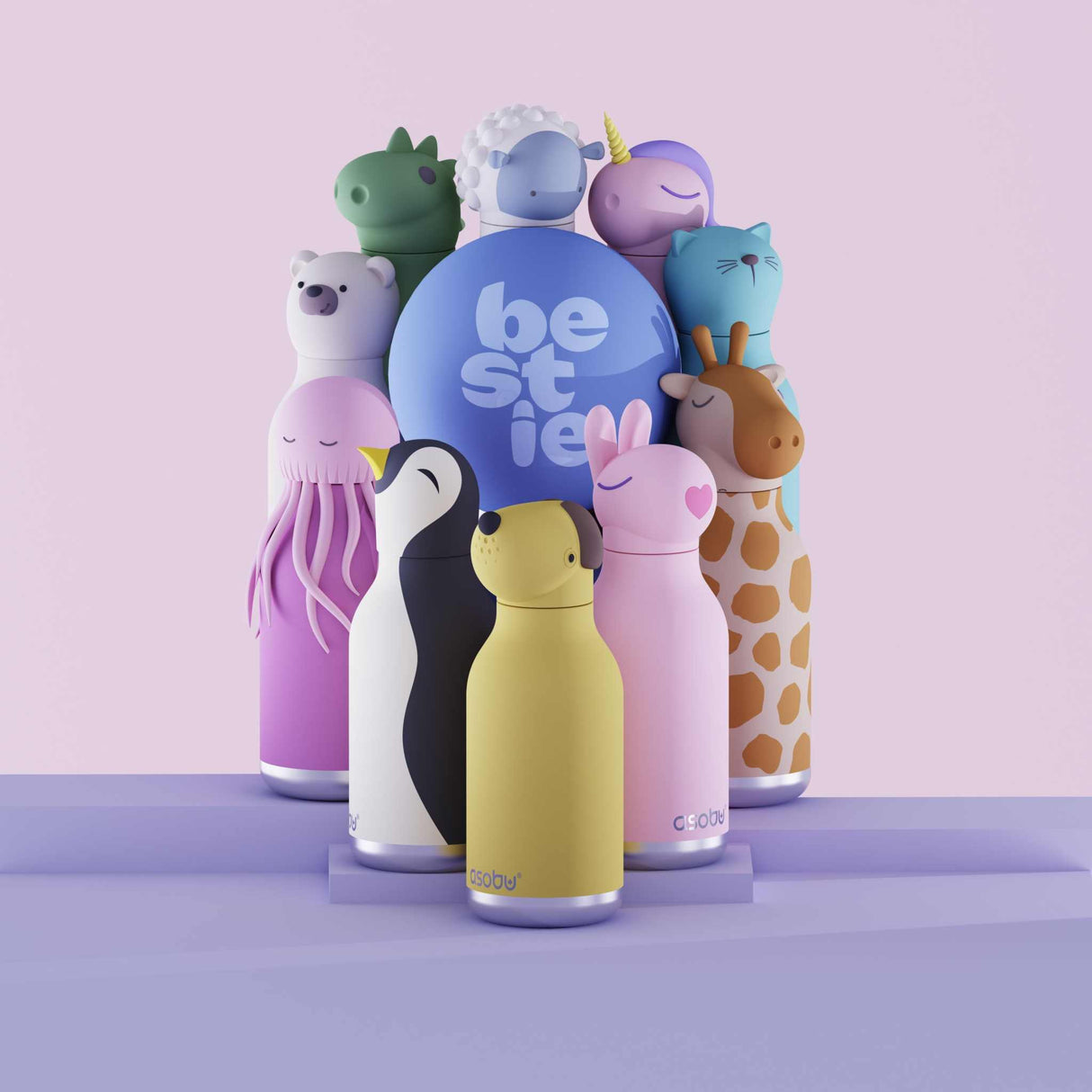 Trinkflasche Bestie- Katze