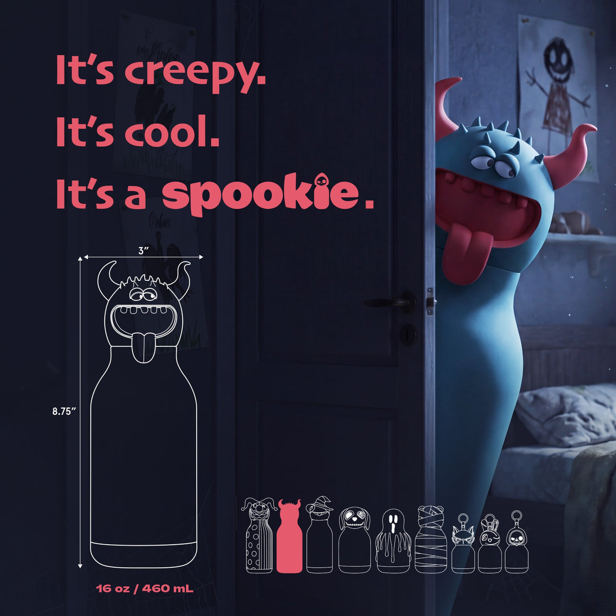 Trinkflasche Spookies- Biest
