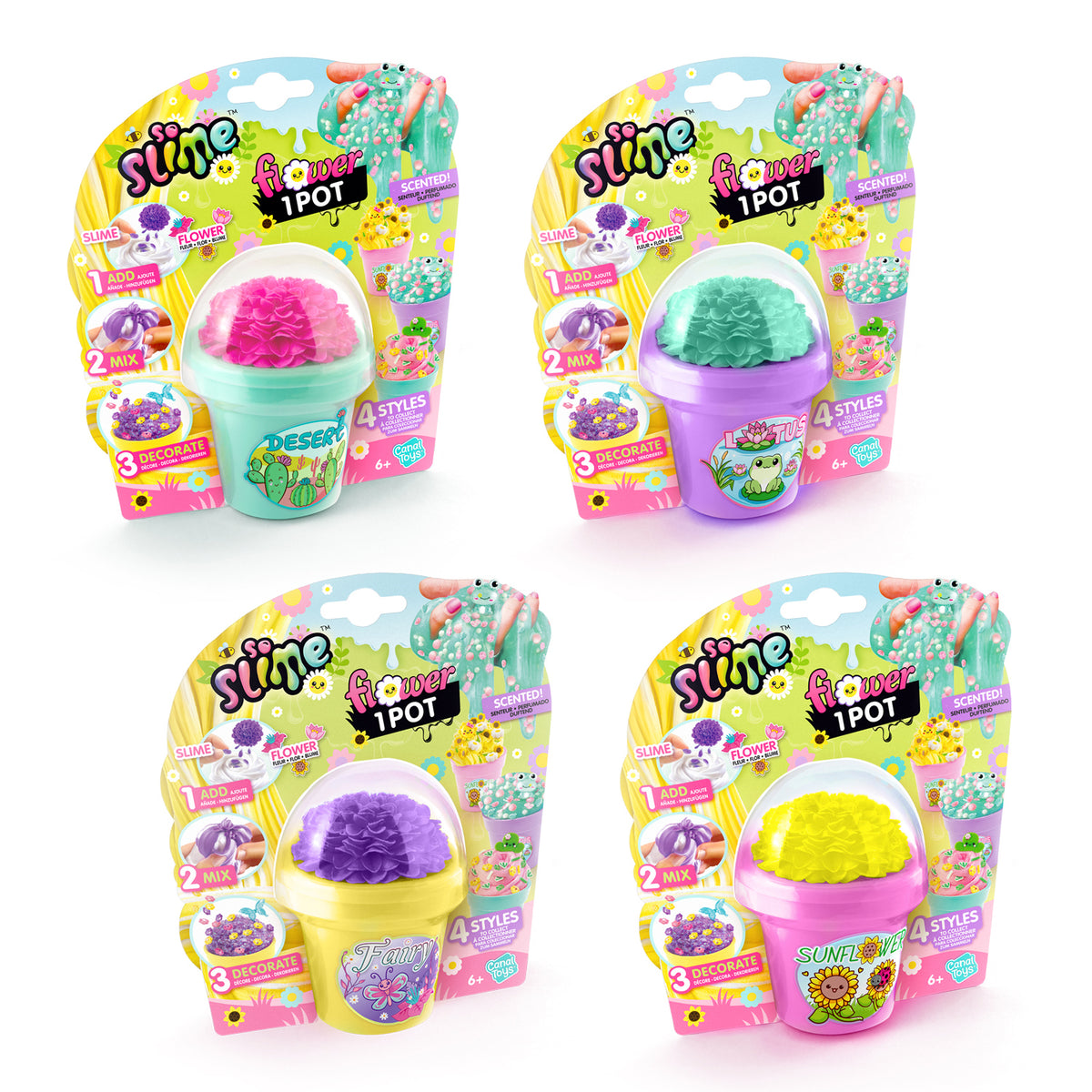 Flower Slime 1 Pot (1Stück)