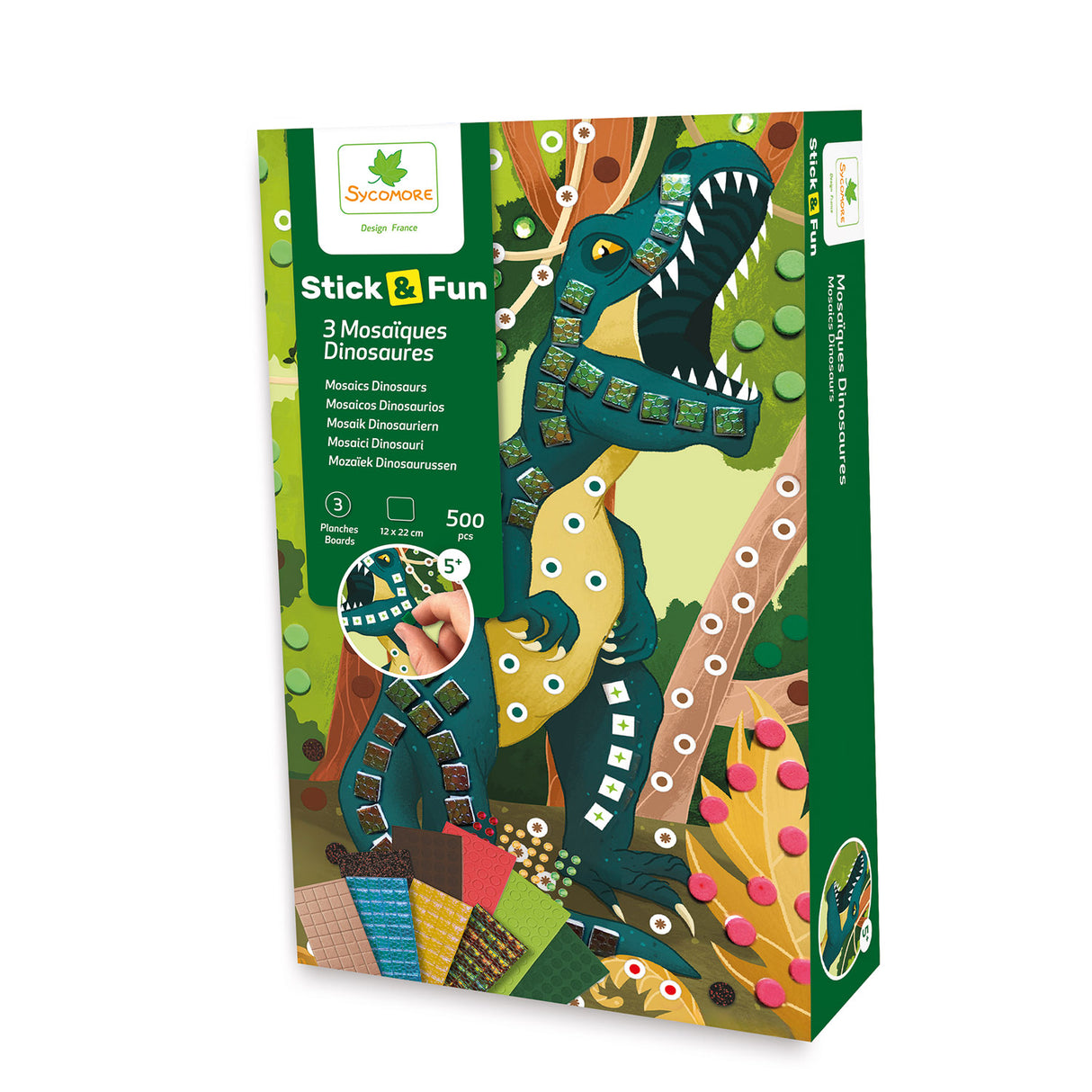 Stick & Fun Mini Mosaik/ Dino