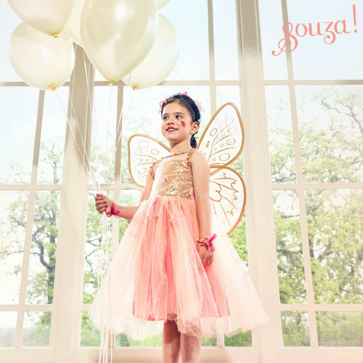 Kleid + Flügel Joanna 8-10 Jahre