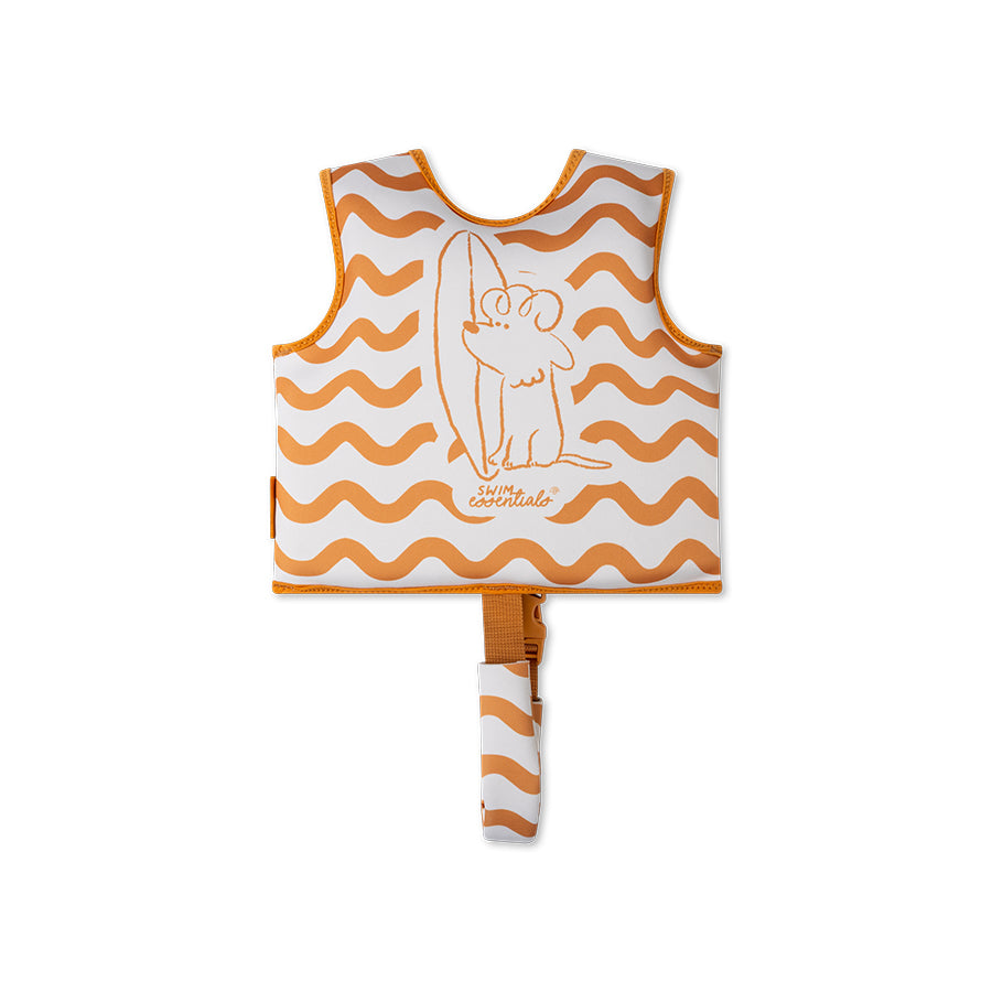 Schwimmweste Orange Surfer - 2-3 Jahre