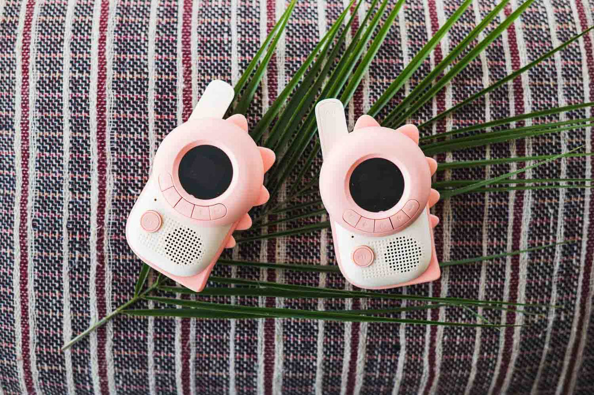 Walkie Talkie/ Dino pink