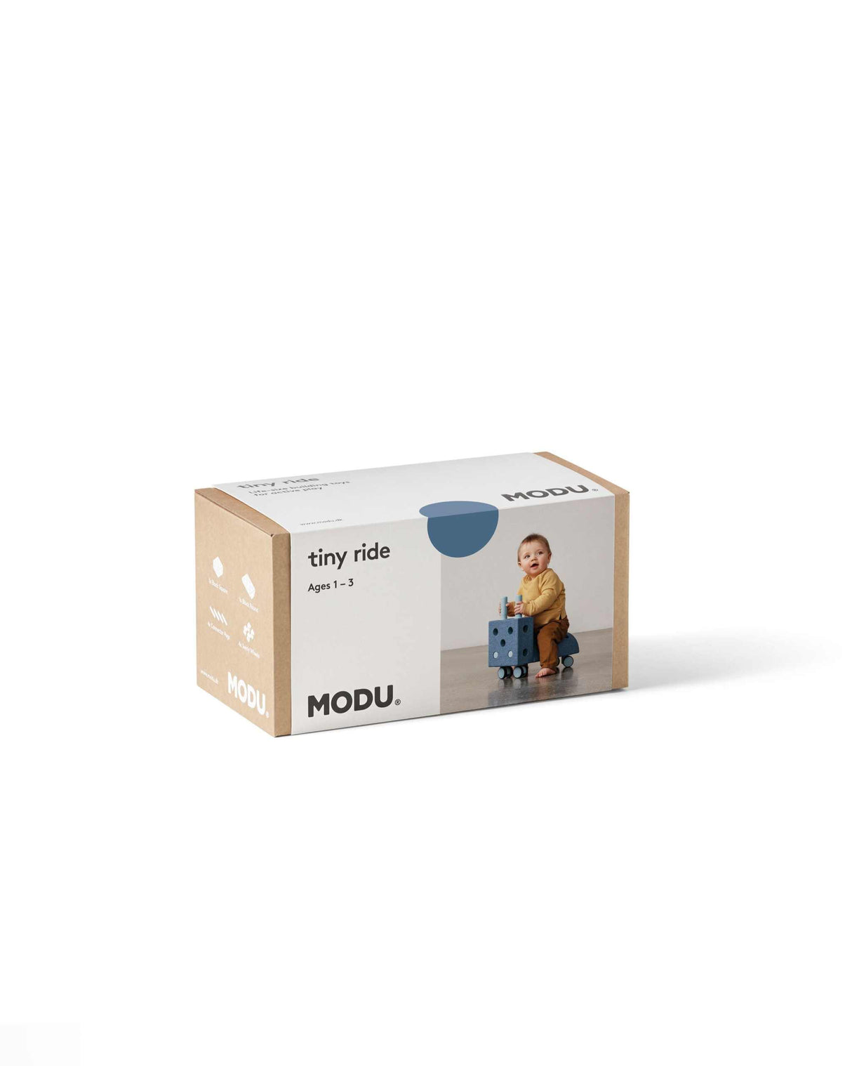 MODU Tiny Ride Rutschauto/ Blau