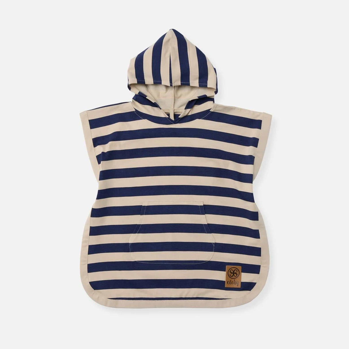 UV- Poncho Navy/ Sandy Stripe 1-3 Jahre