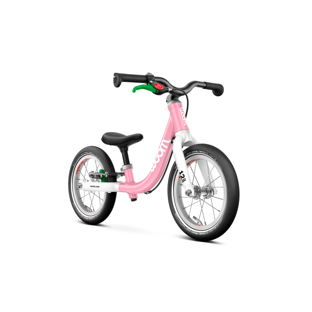 woom GO 1 Laufrad - powder pink "12"