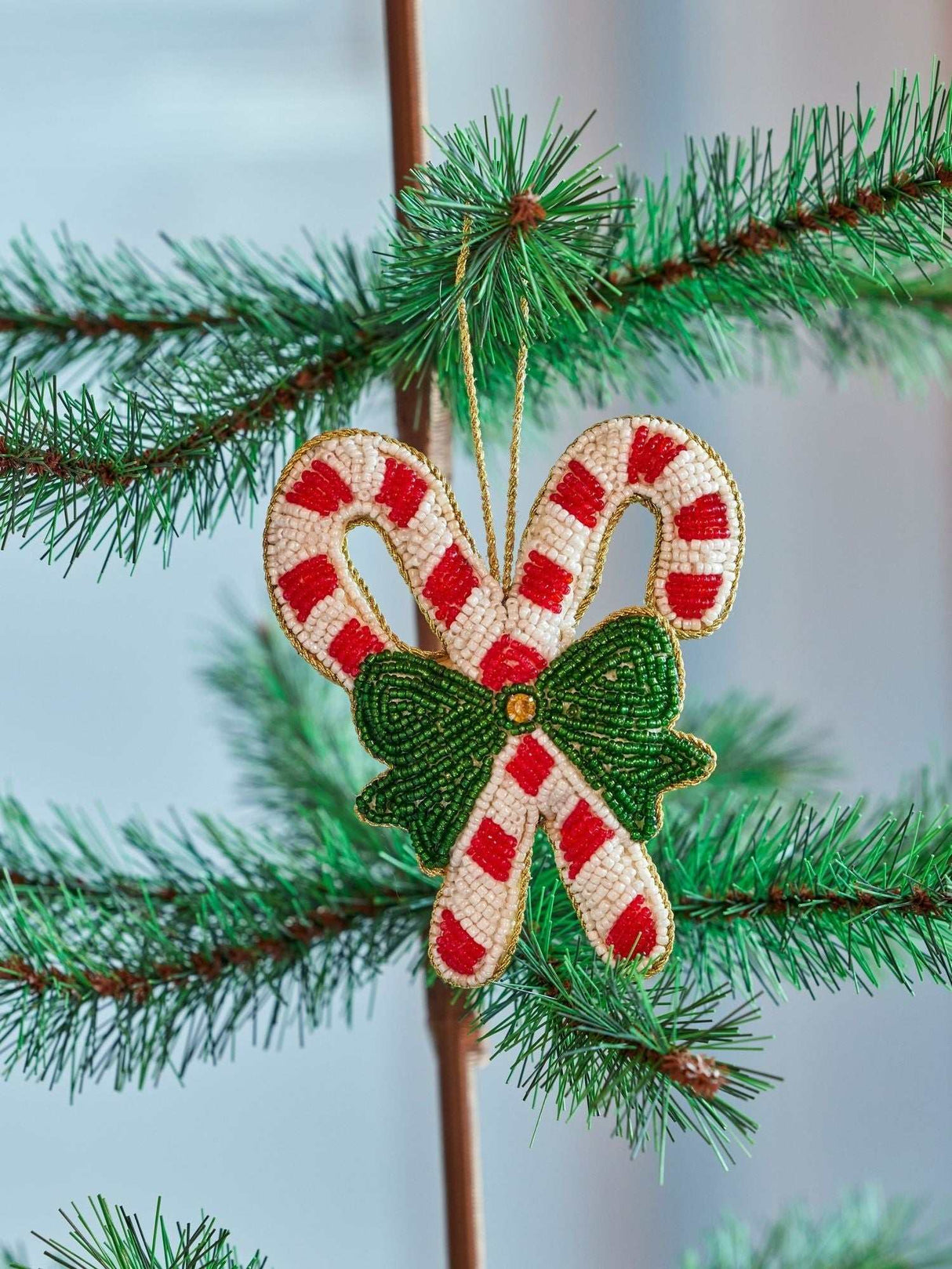 Weihnachtsanhänger - Zuckerstange