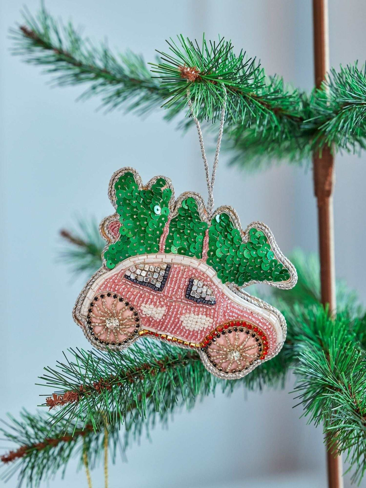 Weihnachtsanhänger - Auto