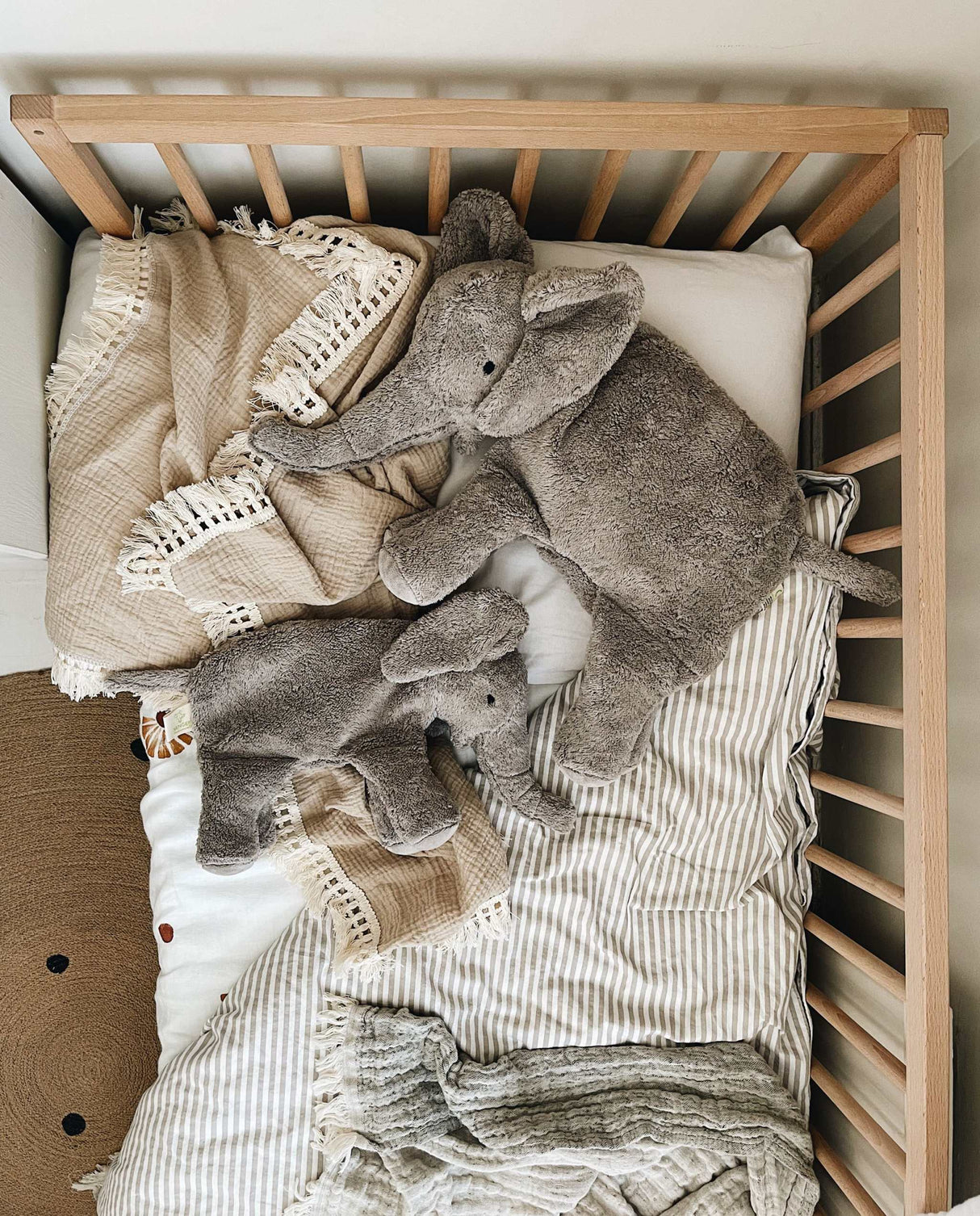 Kuscheltier & Wärmekissen Elefant klein