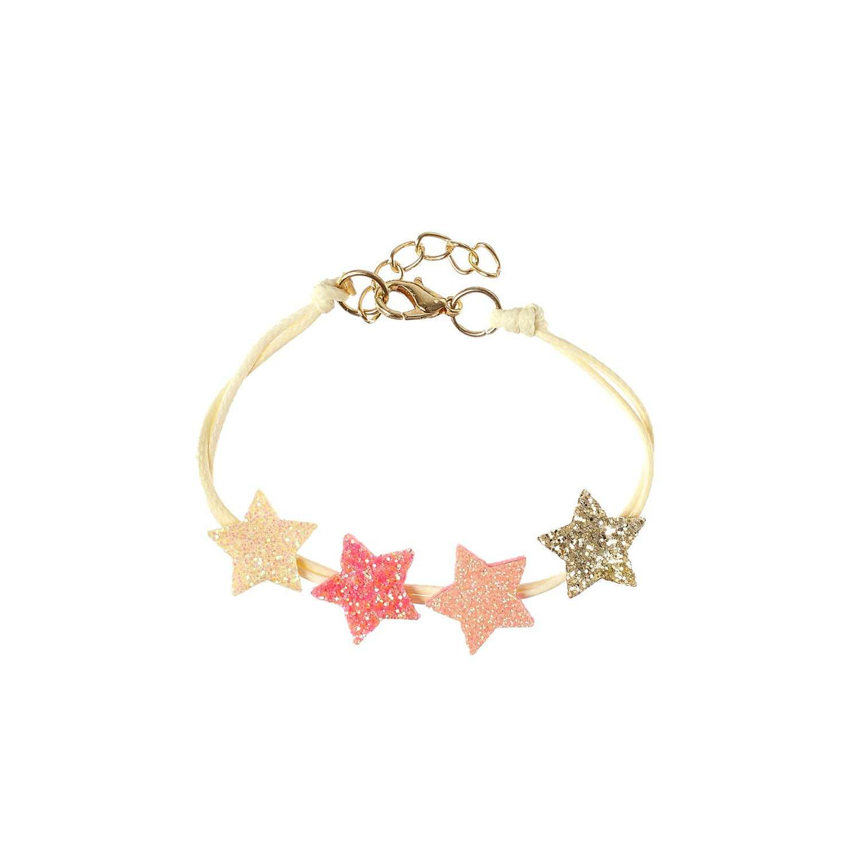 Regenbogen-Einhorn Armbandset