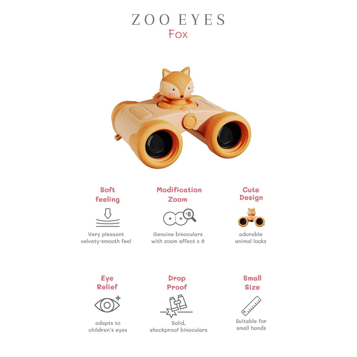 Zoo Fernglas/ Fuchs