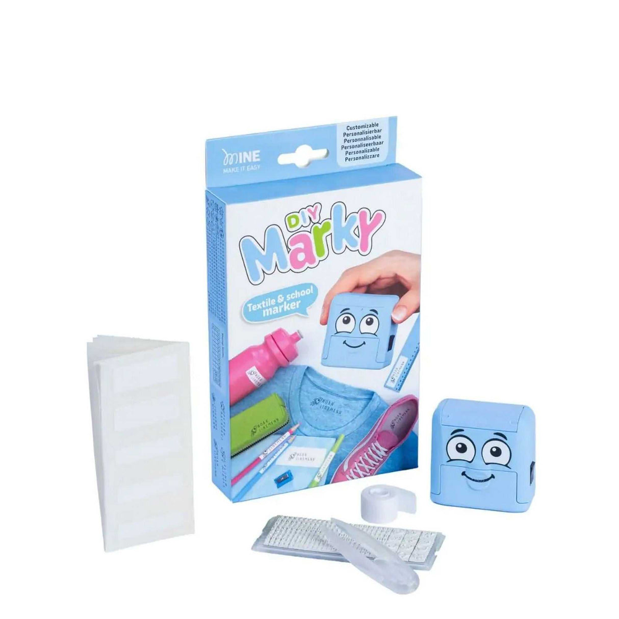 Textil- und Schul-Marker/ blau