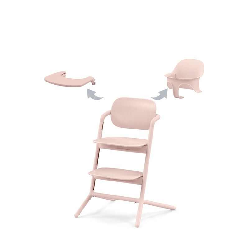 LEMO Hochstuhl 3in1 Set/ Pearl Pink