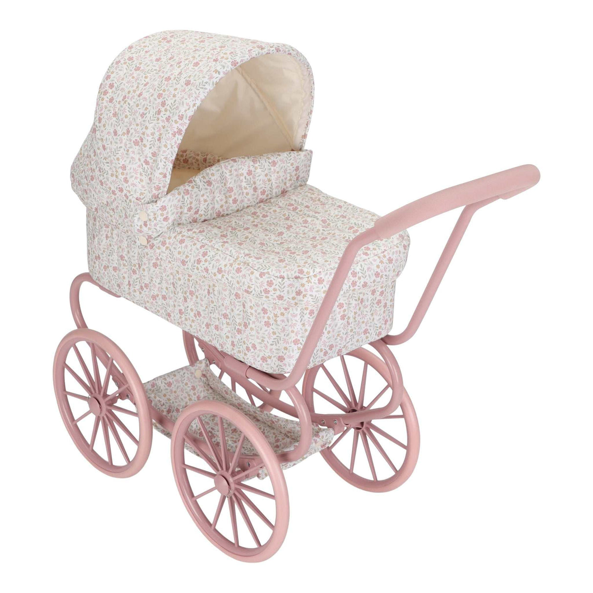 Metall Puppenwagen/ Soft Flowers