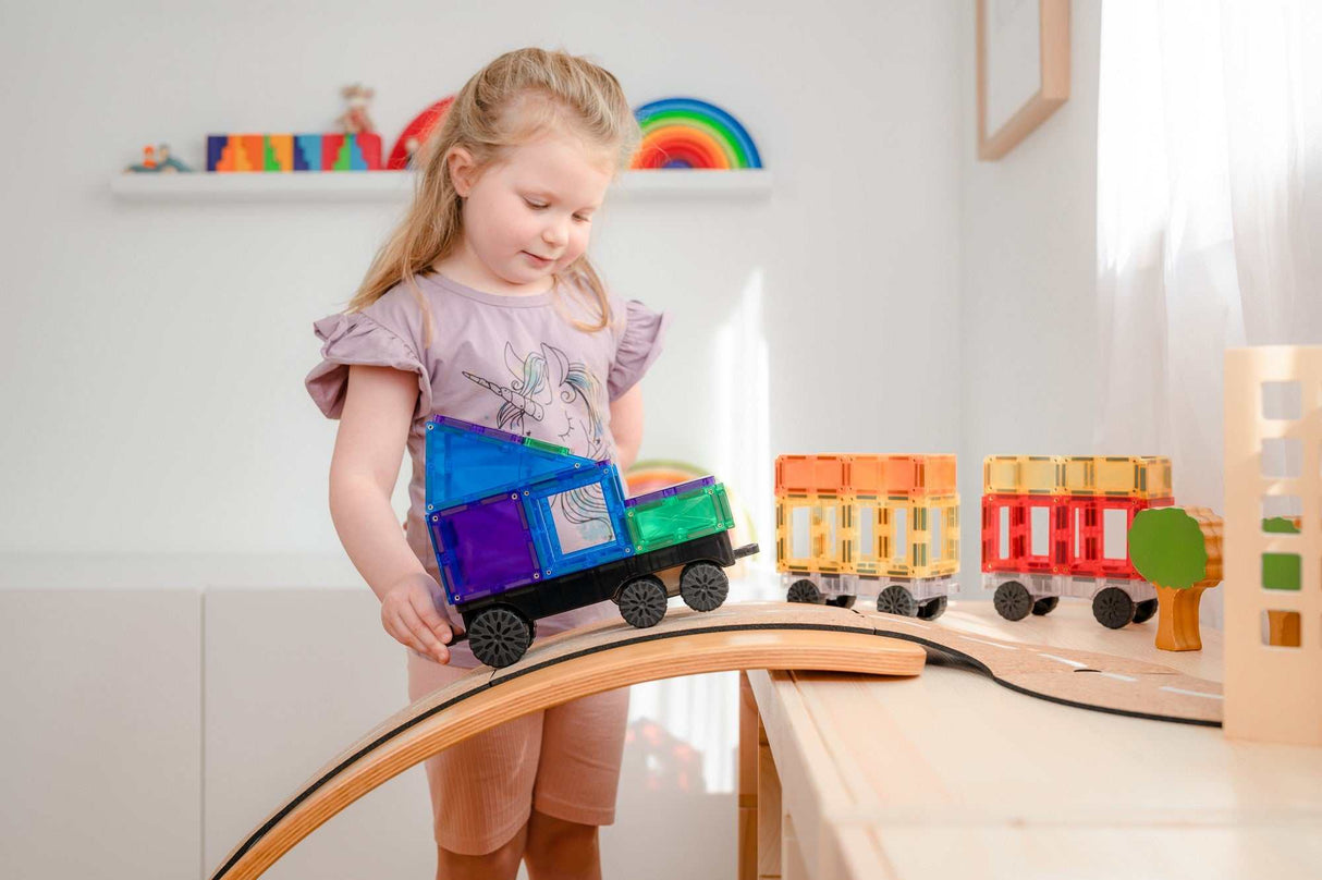 Magnetbausteine Rainbow Transport Pack - 50 Teile