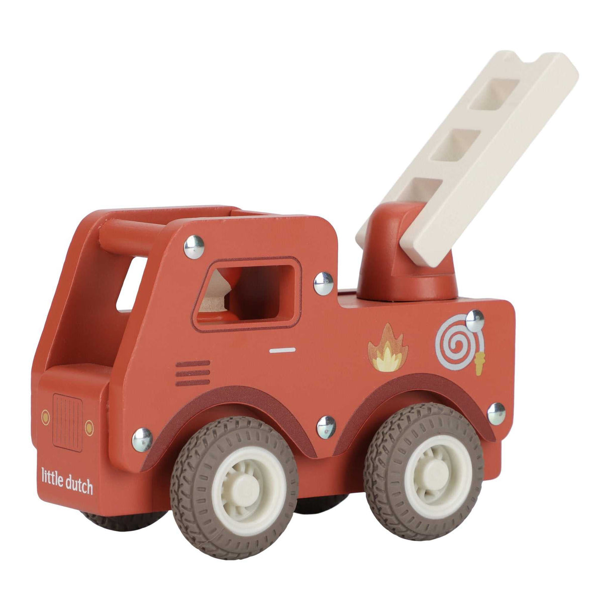 Holz- Feuerwehrauto