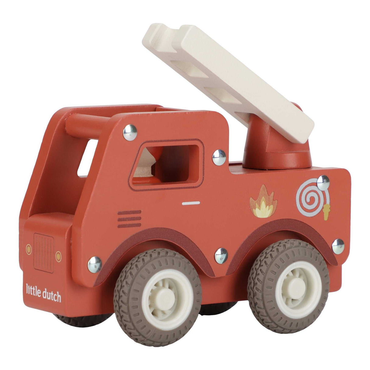 Holz- Feuerwehrauto