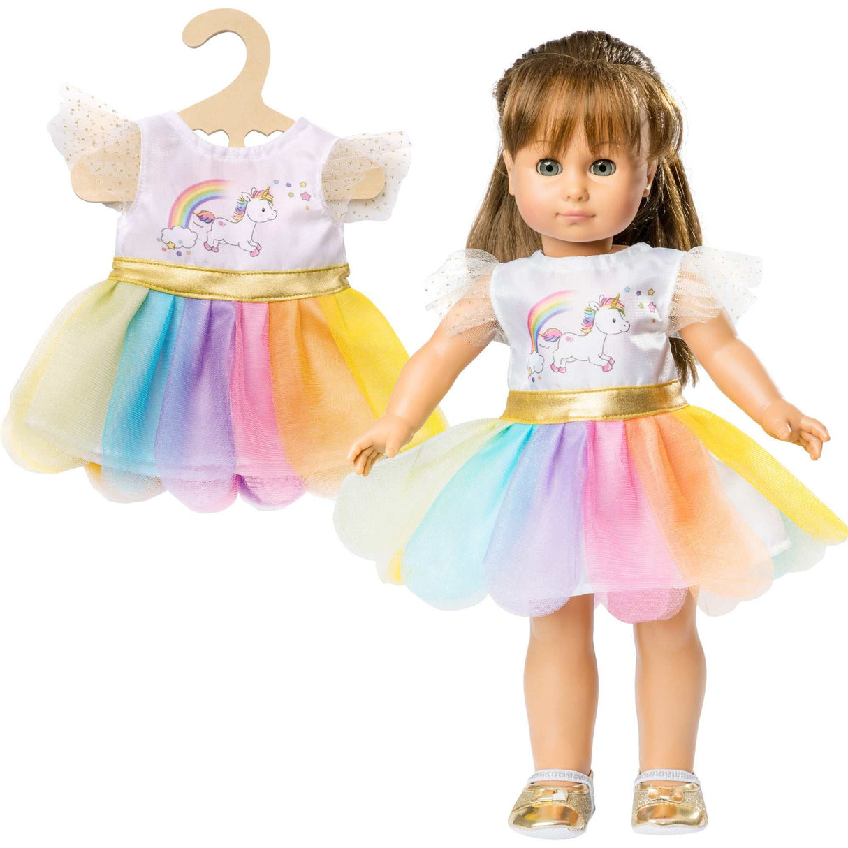 Einhorn-Kleid Gr. 35-45