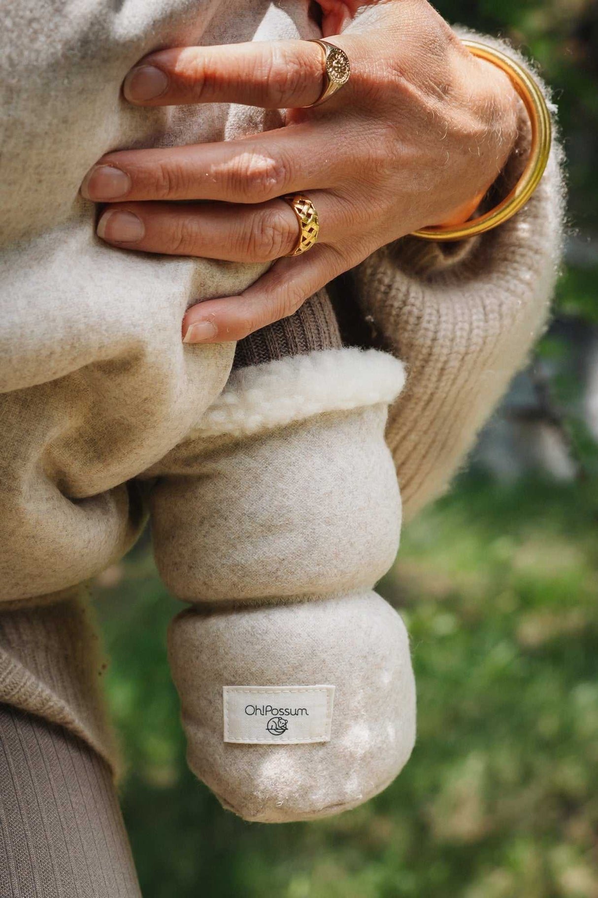 Baby Booties/ Anthrazit