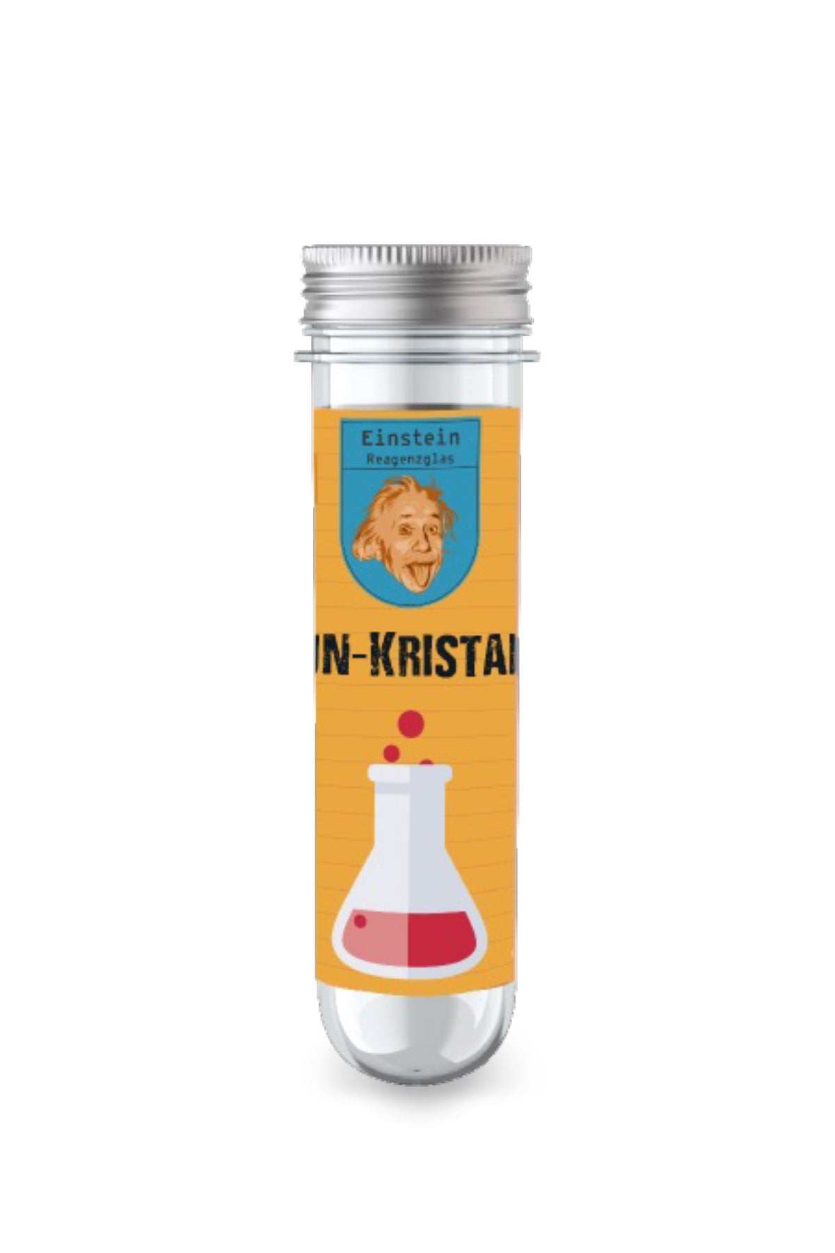 Einstein Reagenzglas Experimente - Alaun Kristalle