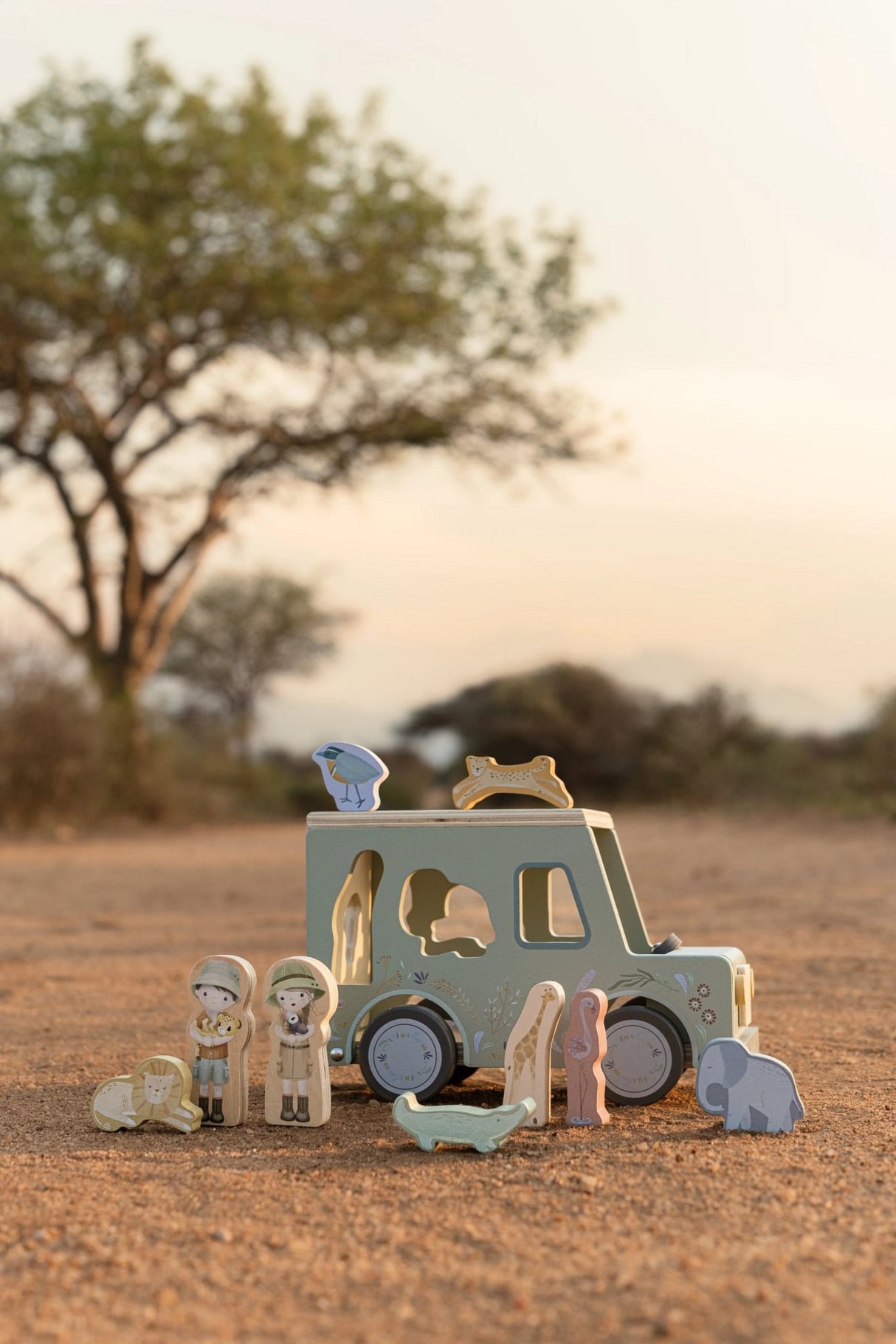 Formensortierer Jeep - Safari Friends