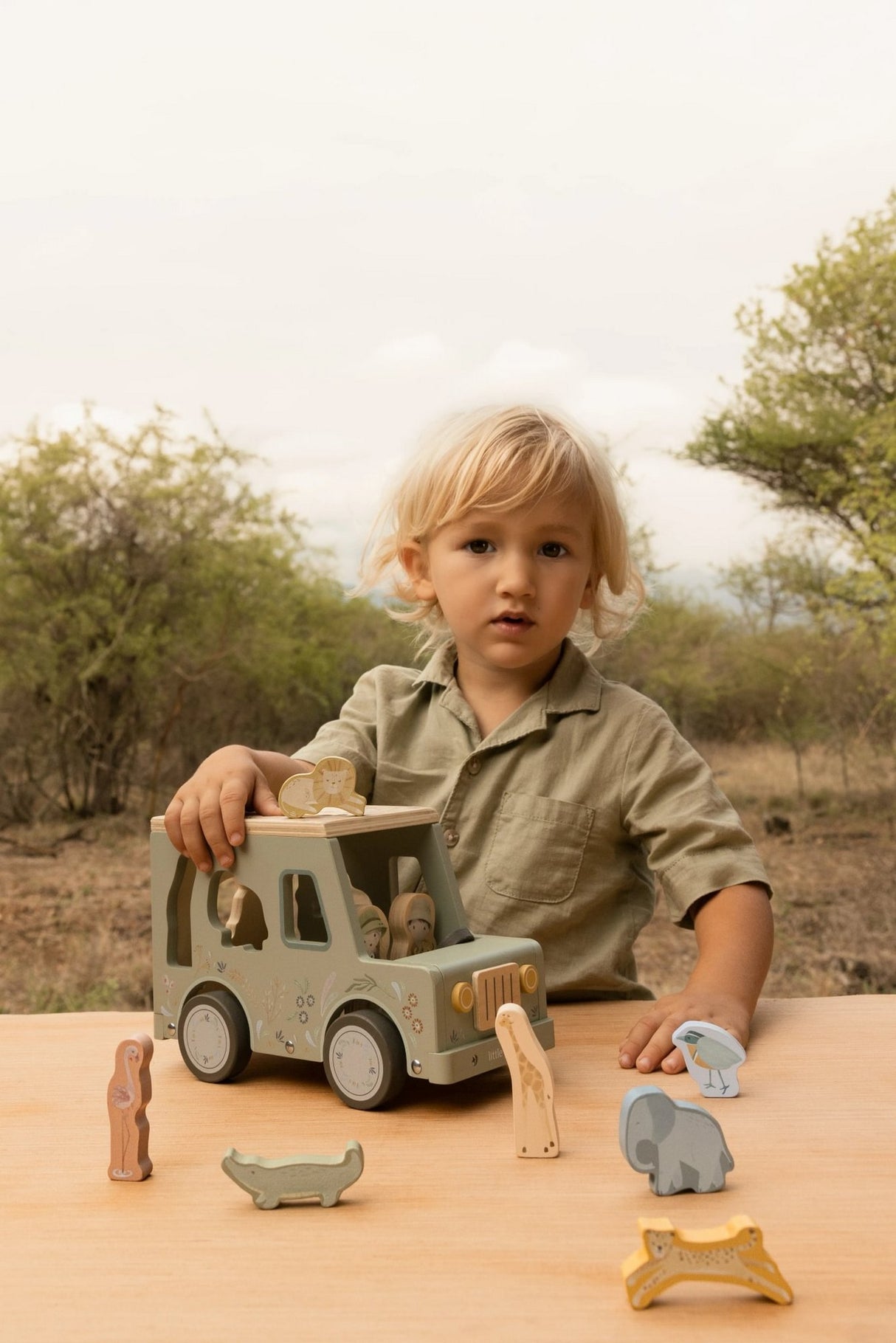 Formensortierer Jeep - Safari Friends