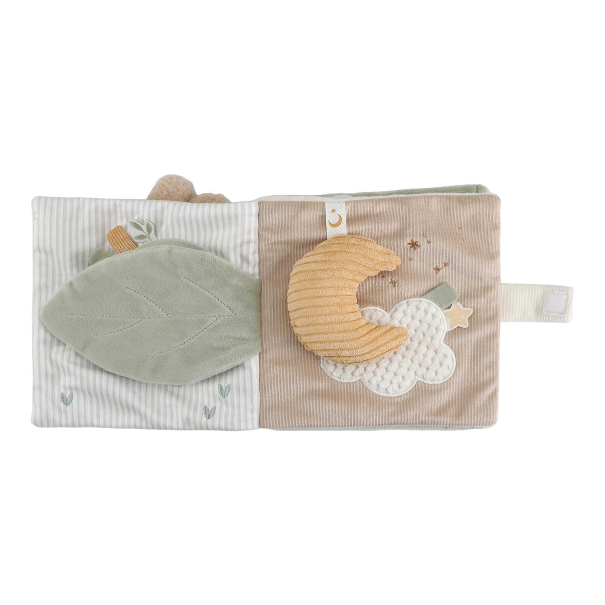 Stoffbuch mit Aktivitäten/ Newborn Naturals