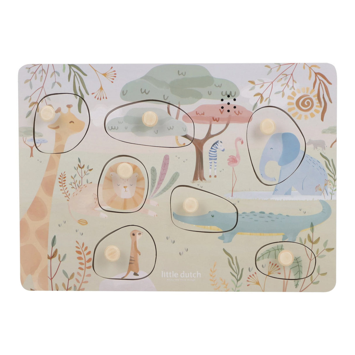 Sound Greif Puzzle - Safari Friends