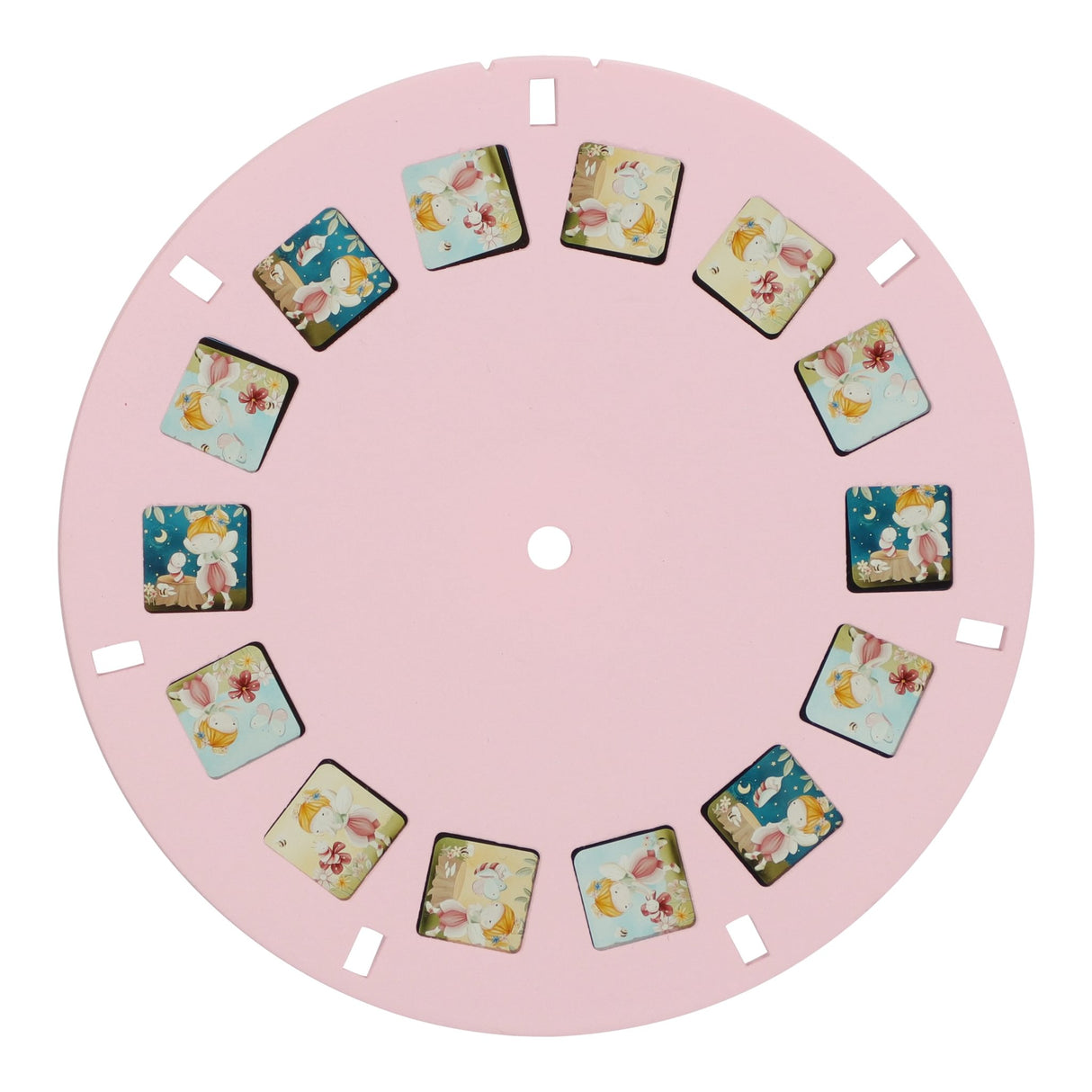 Kinder-Bilder Projektor Fairy Garden Pink