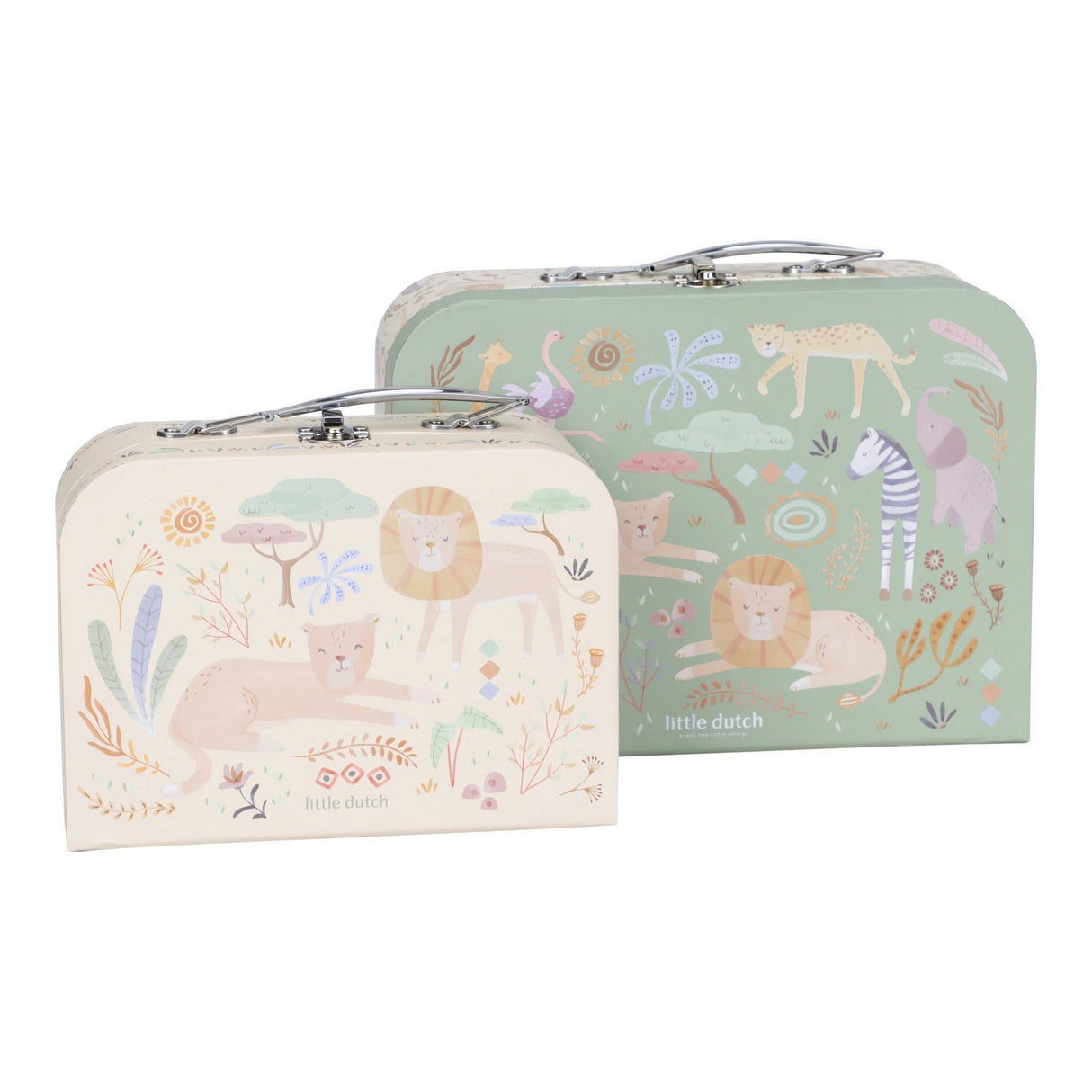 Kofferset Grün - Safari Friends