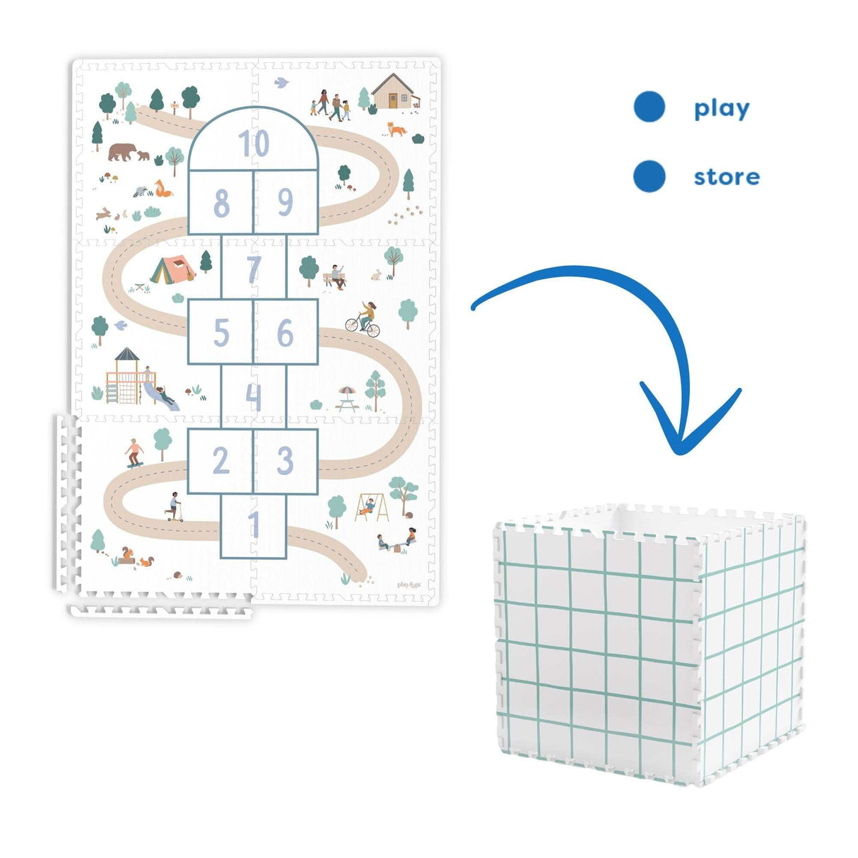Spielmatte Tiloo/ Hopscotch
