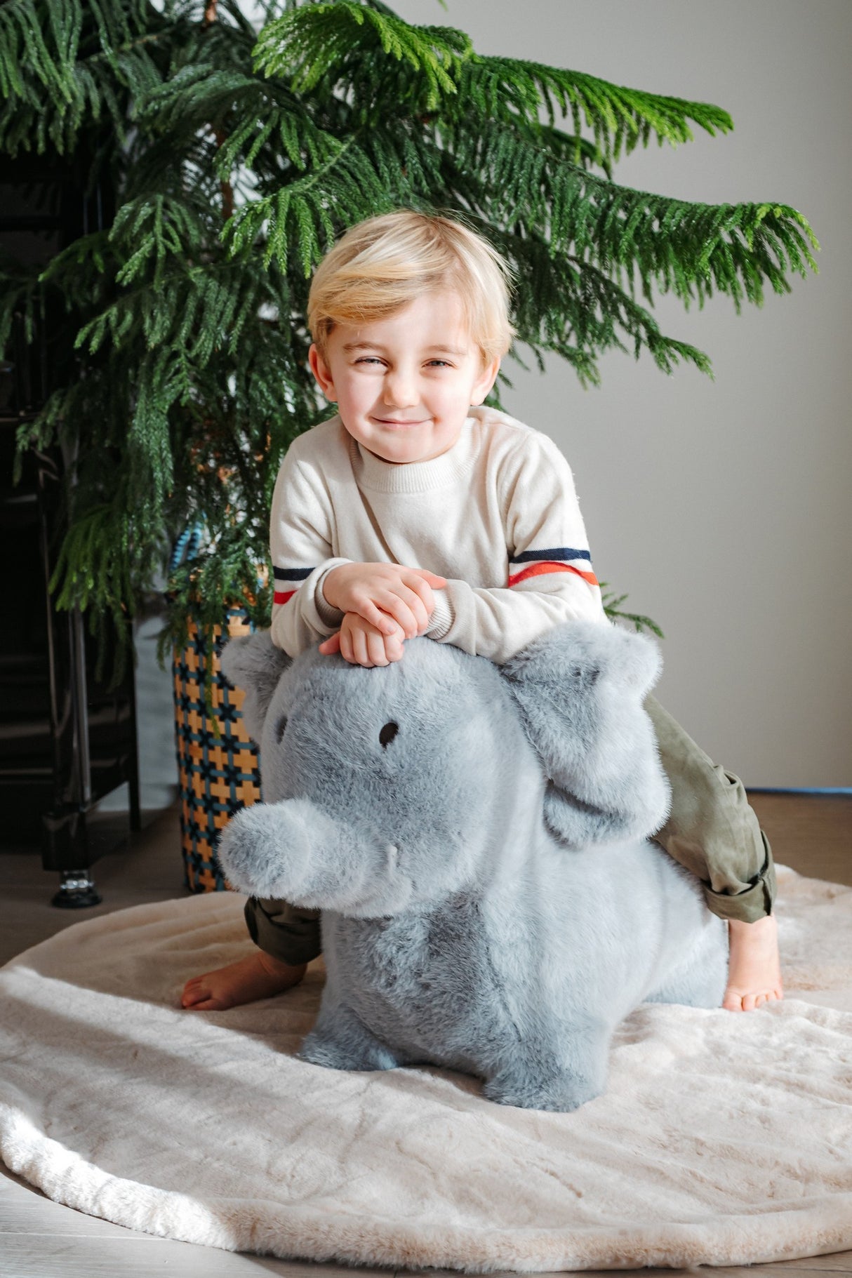 Hüpf-Tier Elefant
