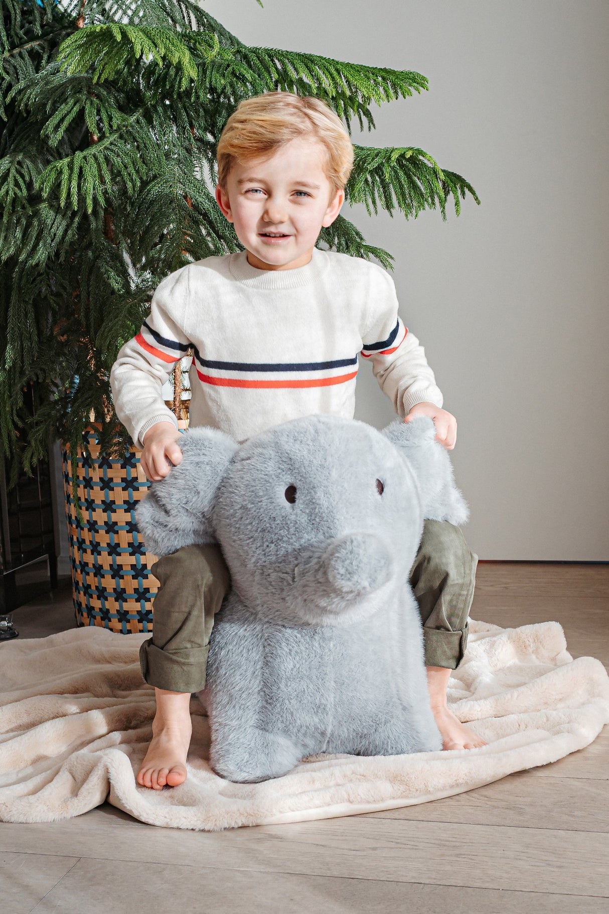 Hüpf-Tier Elefant