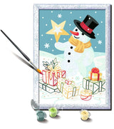 Mal-Set Schneemann